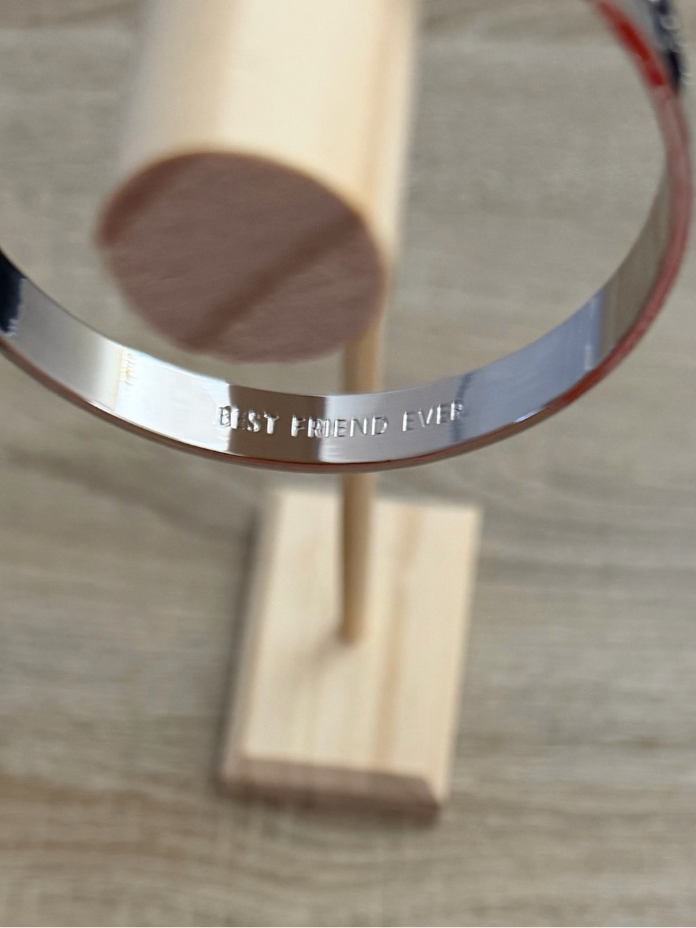 Kate Spade Best Friend Ever Bangle NWOT - Picture 5 of 7